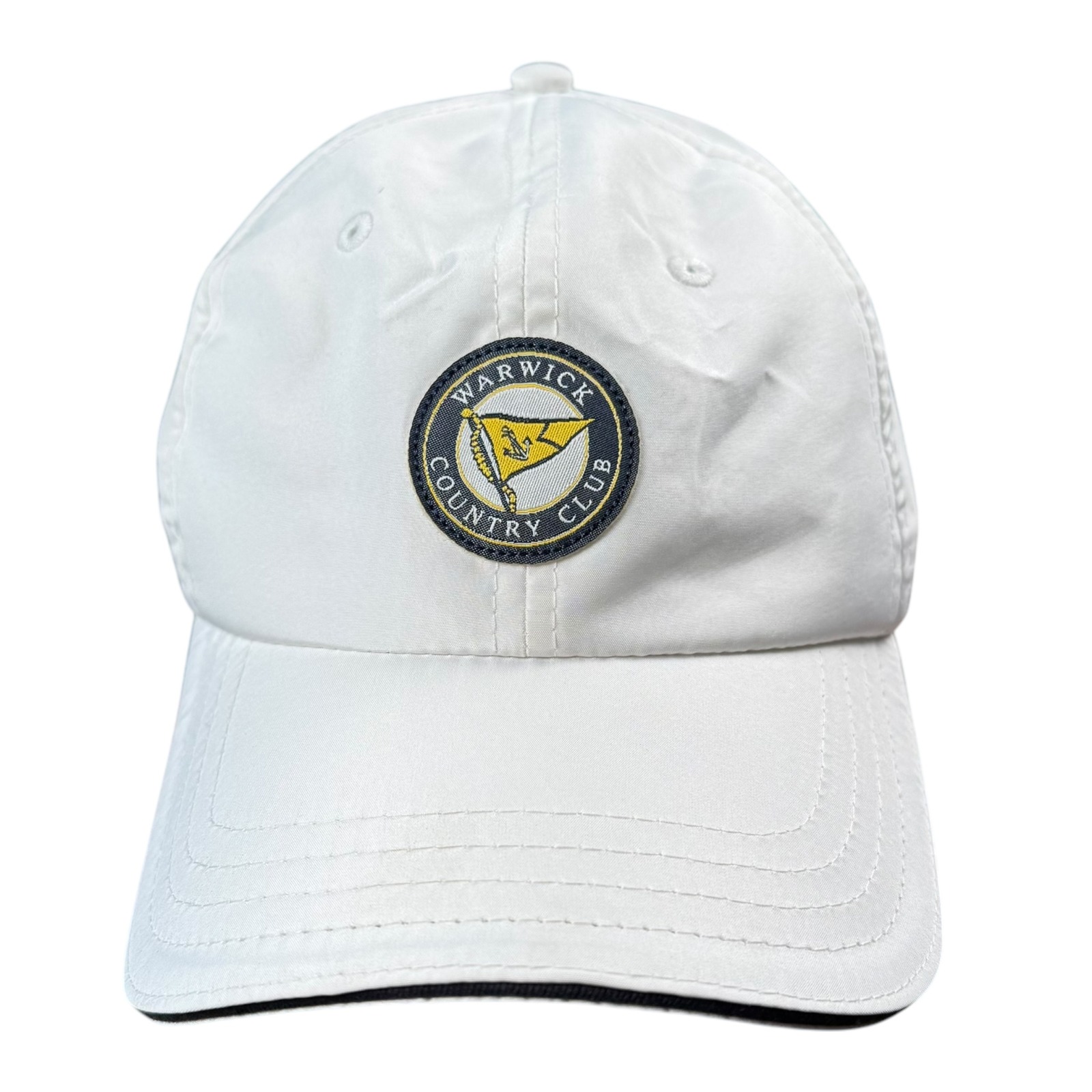 Pukka Headwear Golf Hat Warwick Country Club Adjustable Usa Flag B18g